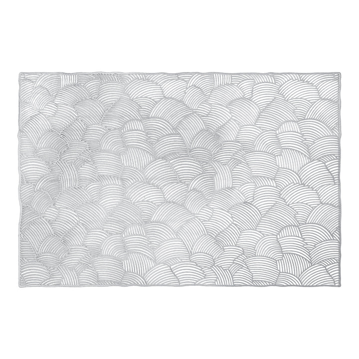 Charles Millen Signature Collection Charme Series Rectangular PVC Placemat Tidal