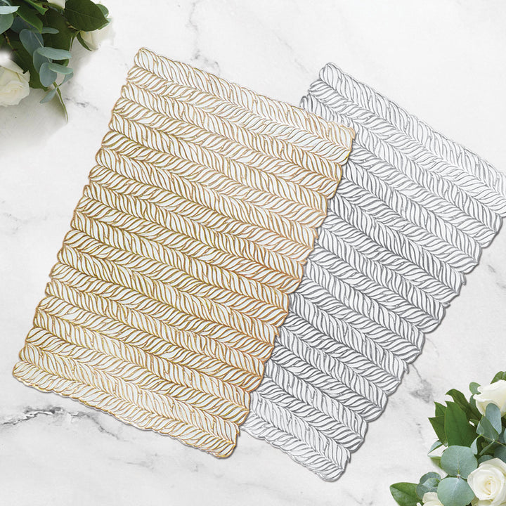 Charles Millen Signature Collection Charme Series Rectangular PVC Placemat Vines