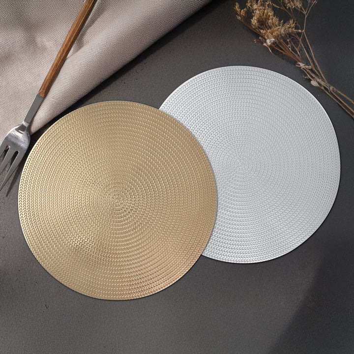 Charles Millen Signature Collection Charme Series Round PVC Placemat Eliana