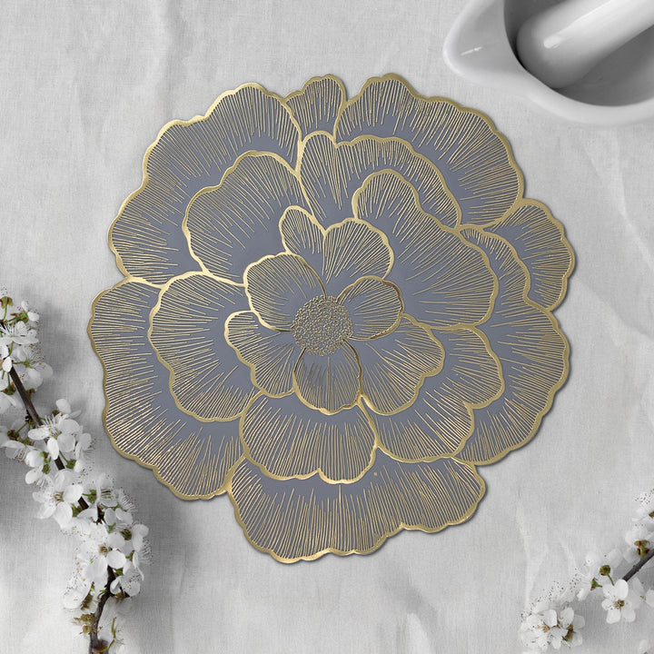 Charles Millen Signature Collection Charme Series Round PVC Placemat Vanna
