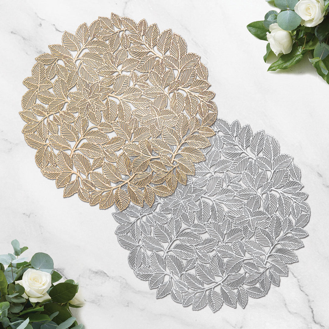 Charles Millen Signature Collection Charme Series Round PVC Placemat Floriss