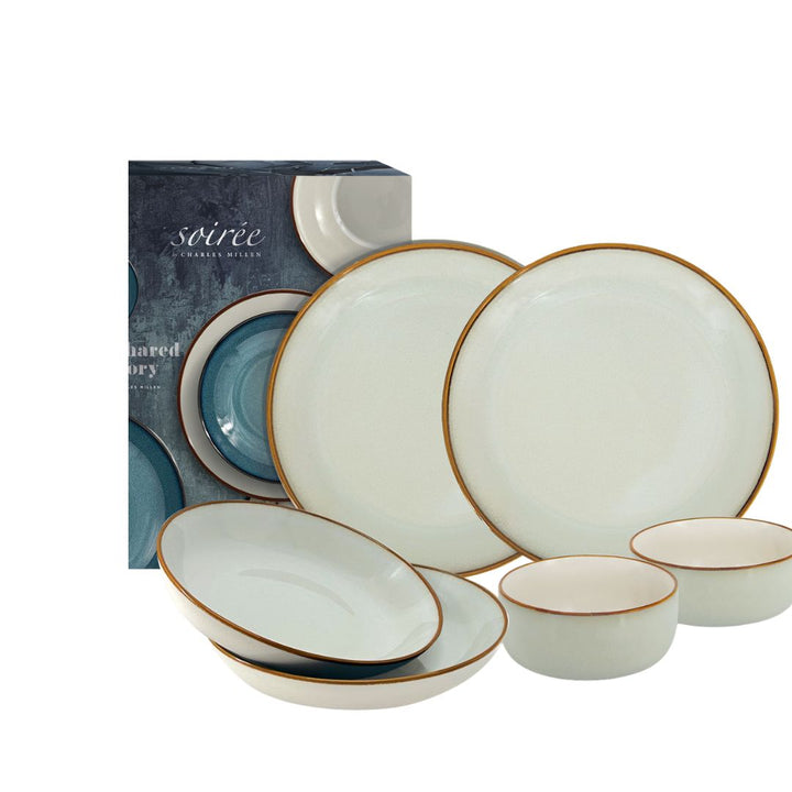 Soiree Chique 6 Piece Dining Set Candere