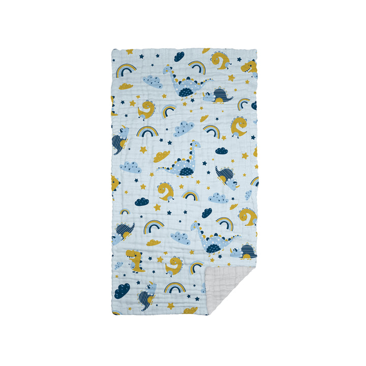The Gang 100% Cotton 6-Ply High Density Printed Gauze Bath Linen Stego