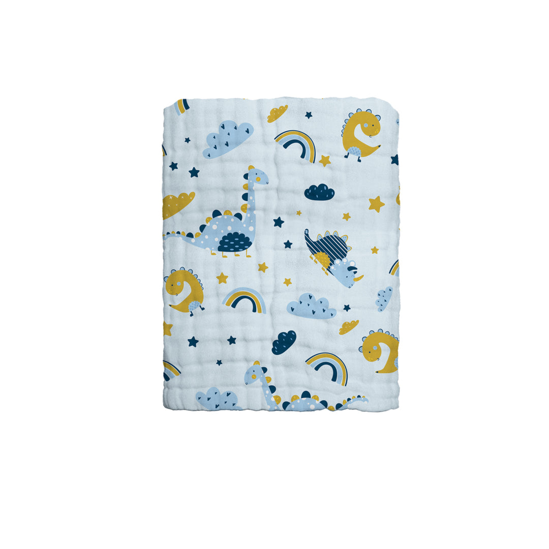 The Gang 100% Cotton 6-Ply High Density Printed Gauze Bath Linen Stego