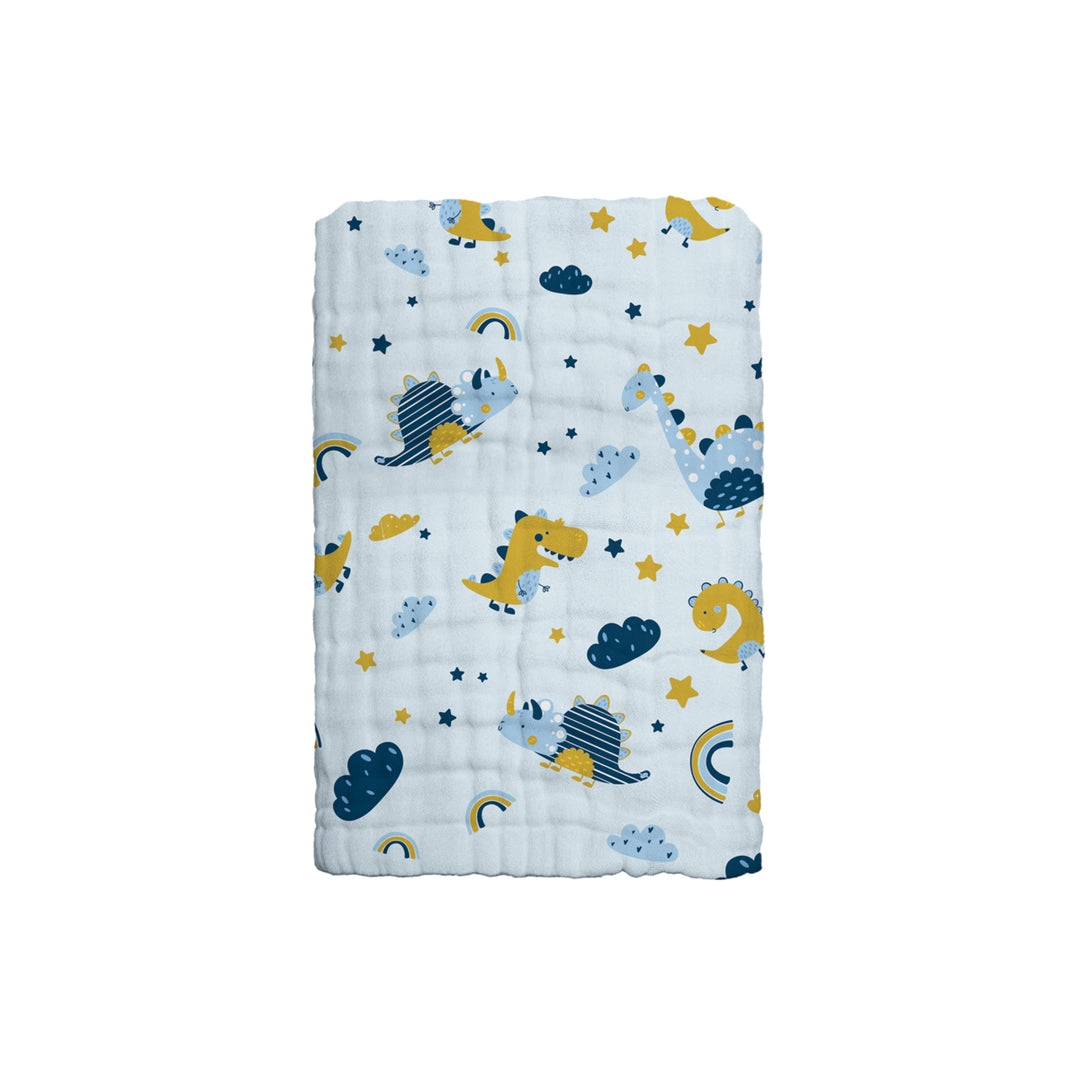The Gang 100% Cotton 6-Ply High Density Printed Gauze Bath Linen Stego