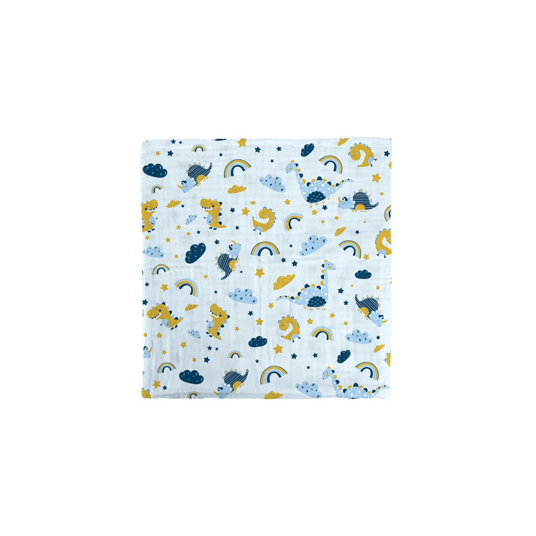 The Gang 100% Cotton 6-Ply High Density Printed Gauze Bath Linen Stego