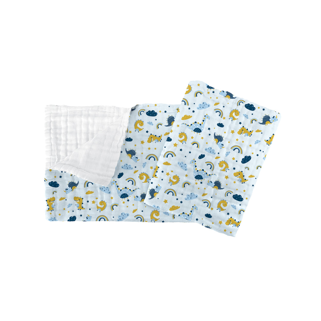 The Gang 100% Cotton 6-Ply High Density Printed Gauze Bath Linen Stego