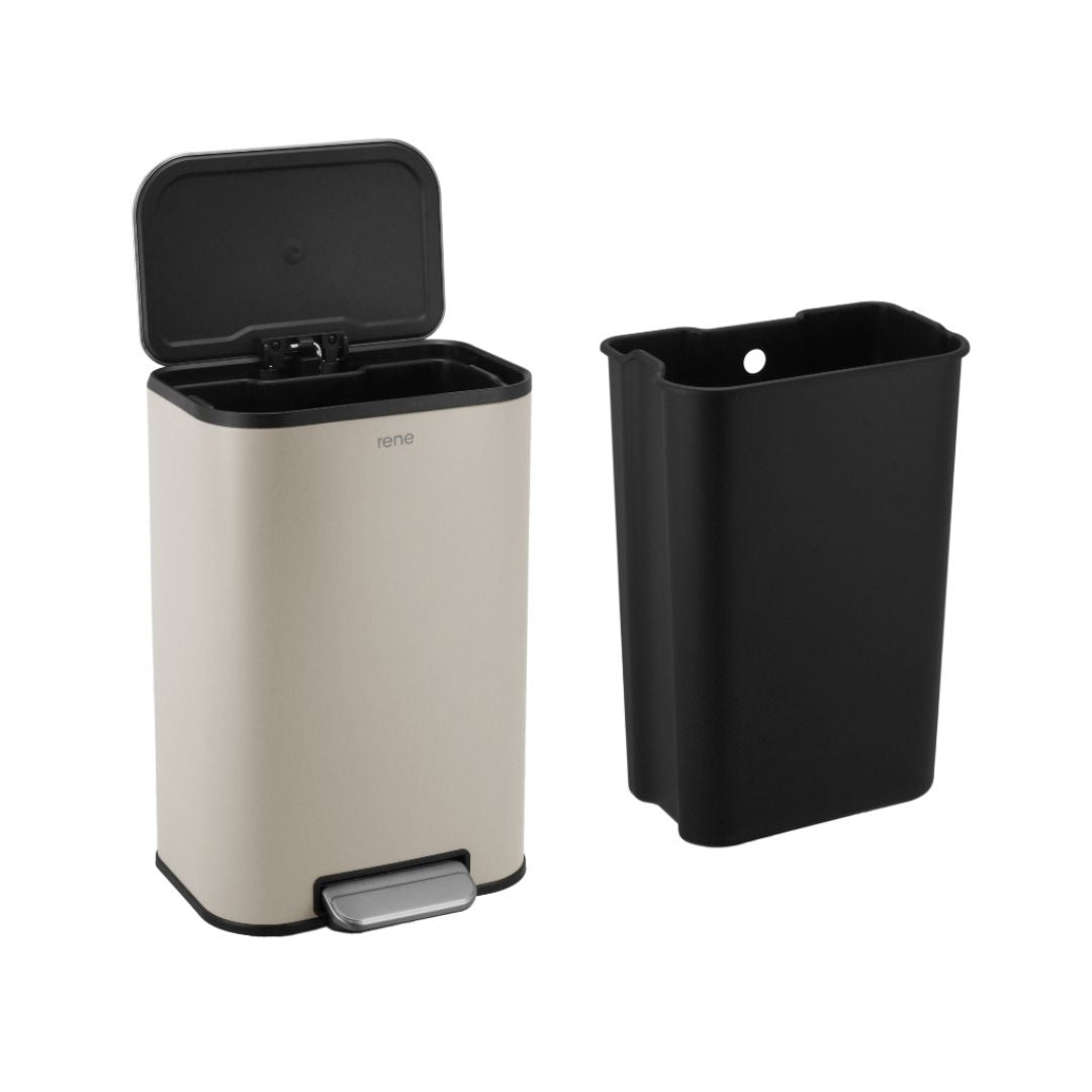 Rene Nuvo Pedal Bin Rectangular