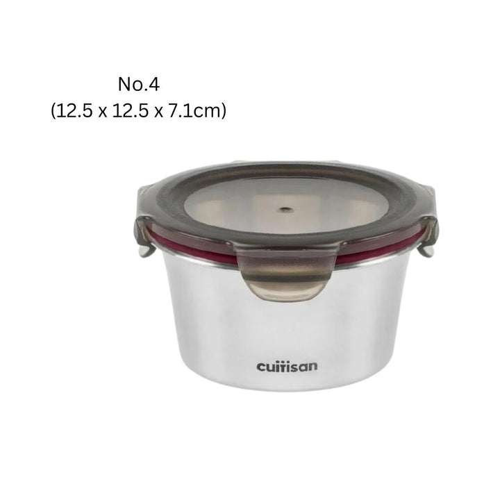 Cuitisan Flora Round Lunch Box