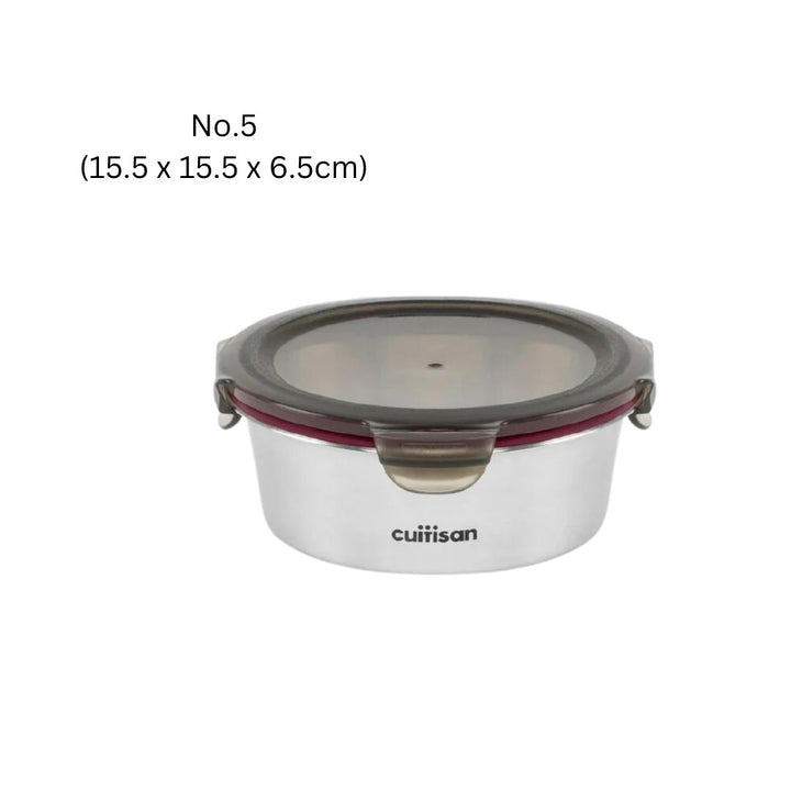 Cuitisan Flora Round Lunch Box