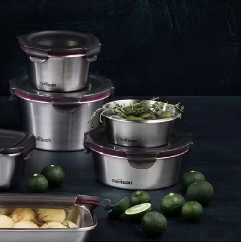 Cuitisan Flora Round Lunch Box