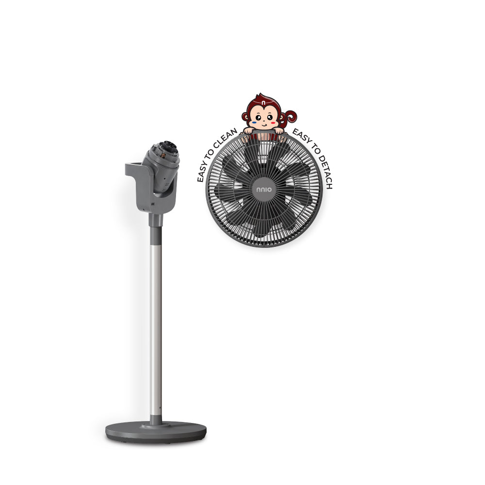 NNIO EZ88 12" Bldc Air Circulator Stand Fan