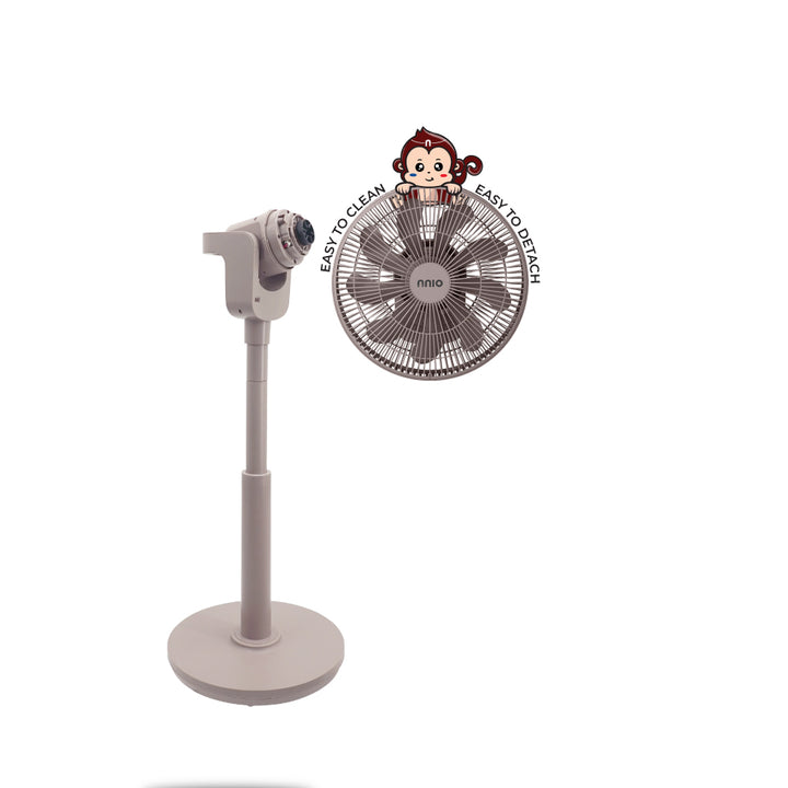 NNIO EZ99 12" BLDC Motor 3D Osc Air Circulator