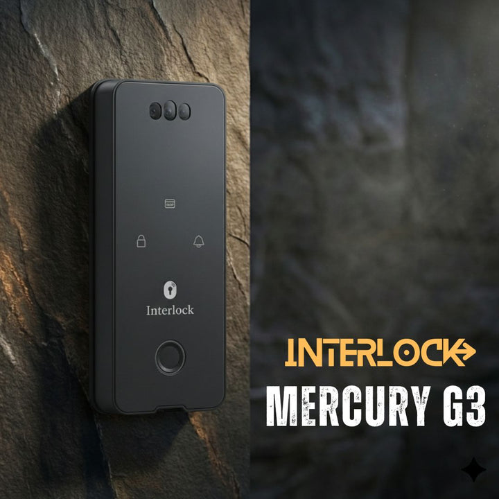 Interlock Mercury G3 Digital Gate Lock with Dual Camera Security