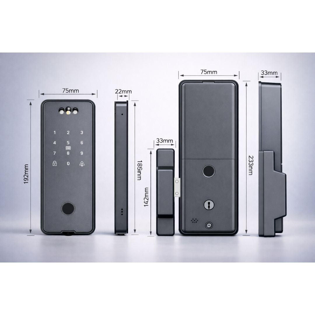 Interlock Mercury G3 Digital Gate Lock with Dual Camera Security