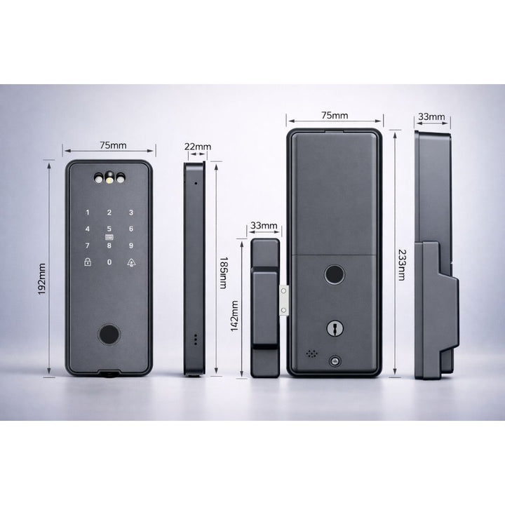 Interlock Mercury G3 Digital Gate Lock with Dual Camera Security