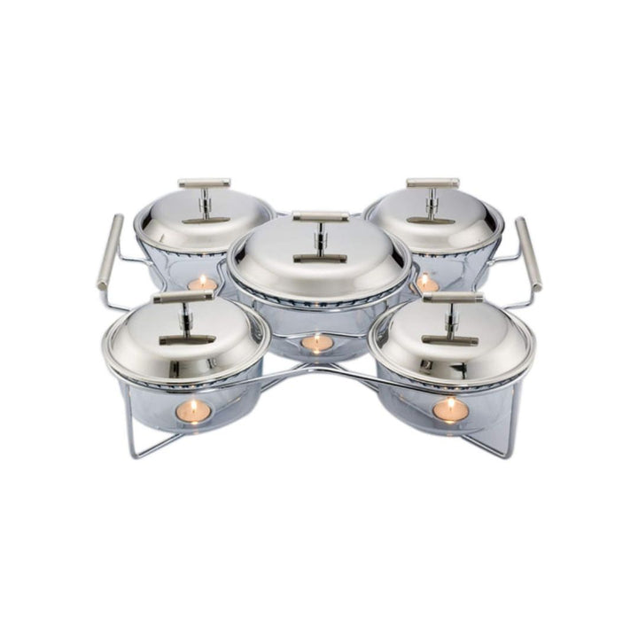 Sabinex Round Food Warmer 4pcs