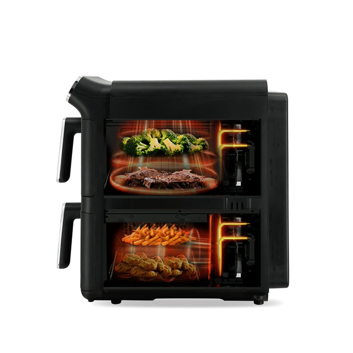 NNIO Krispyduo 11L Dual Zone Digital Air Fryer