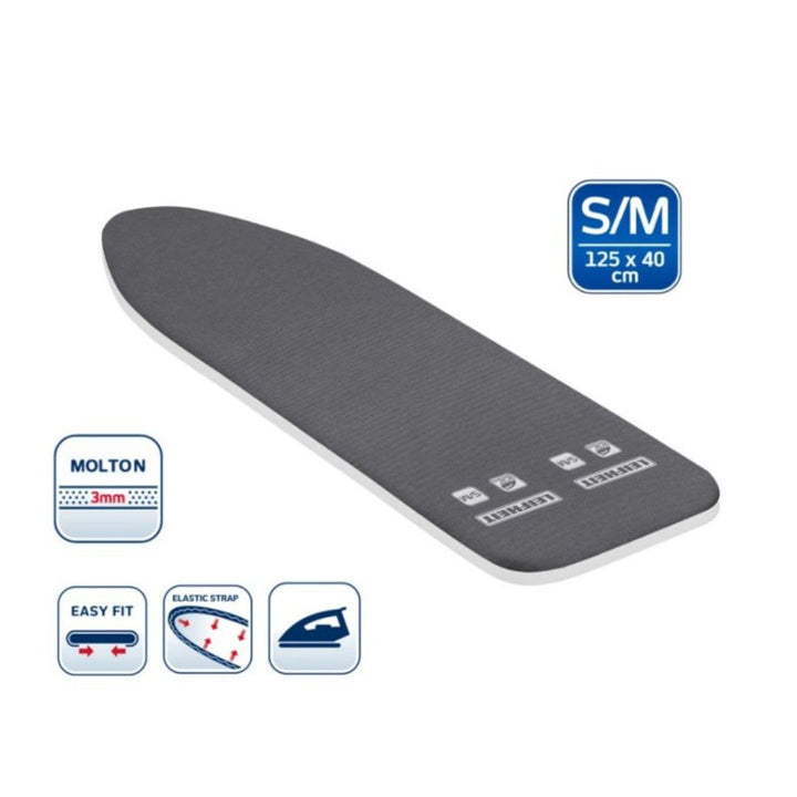 Leifheit Ironing Board Cov. Thermo Reflect S/M Black