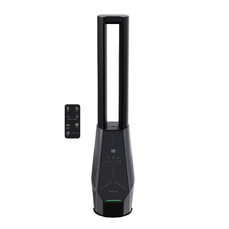 Mistral 42" DC Blade Free Fan with Wi-Fi & Remote MBFAP4236DRW