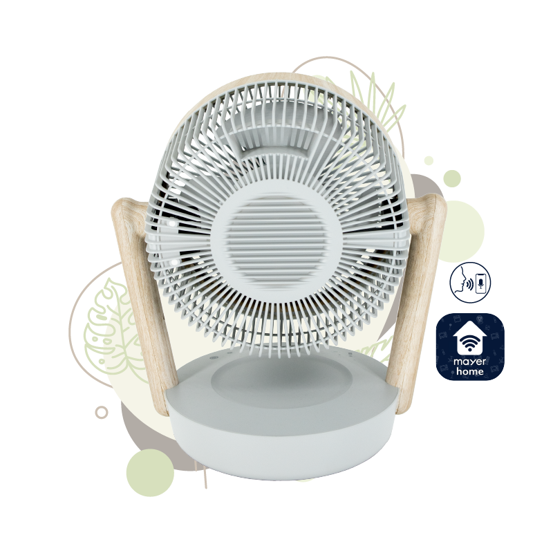 Mistral Greenleaf III - 10” DC High Velocity Fan With WIFI & Remote MHV1012DRW-G - image 3