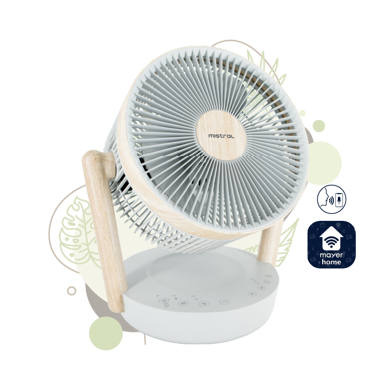 Mistral Greenleaf III - 10” DC High Velocity Fan With WIFI & Remote MHV1012DRW-G - image 2