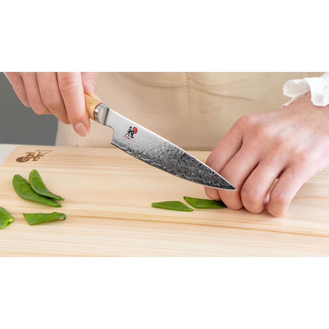 Miyabi 5000MCD-B Birchwood Damascus Shotoh Knife