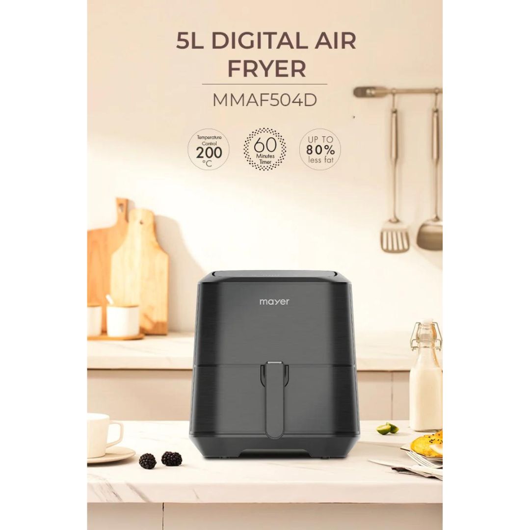 Mayer 5L Digital Air Fryer
