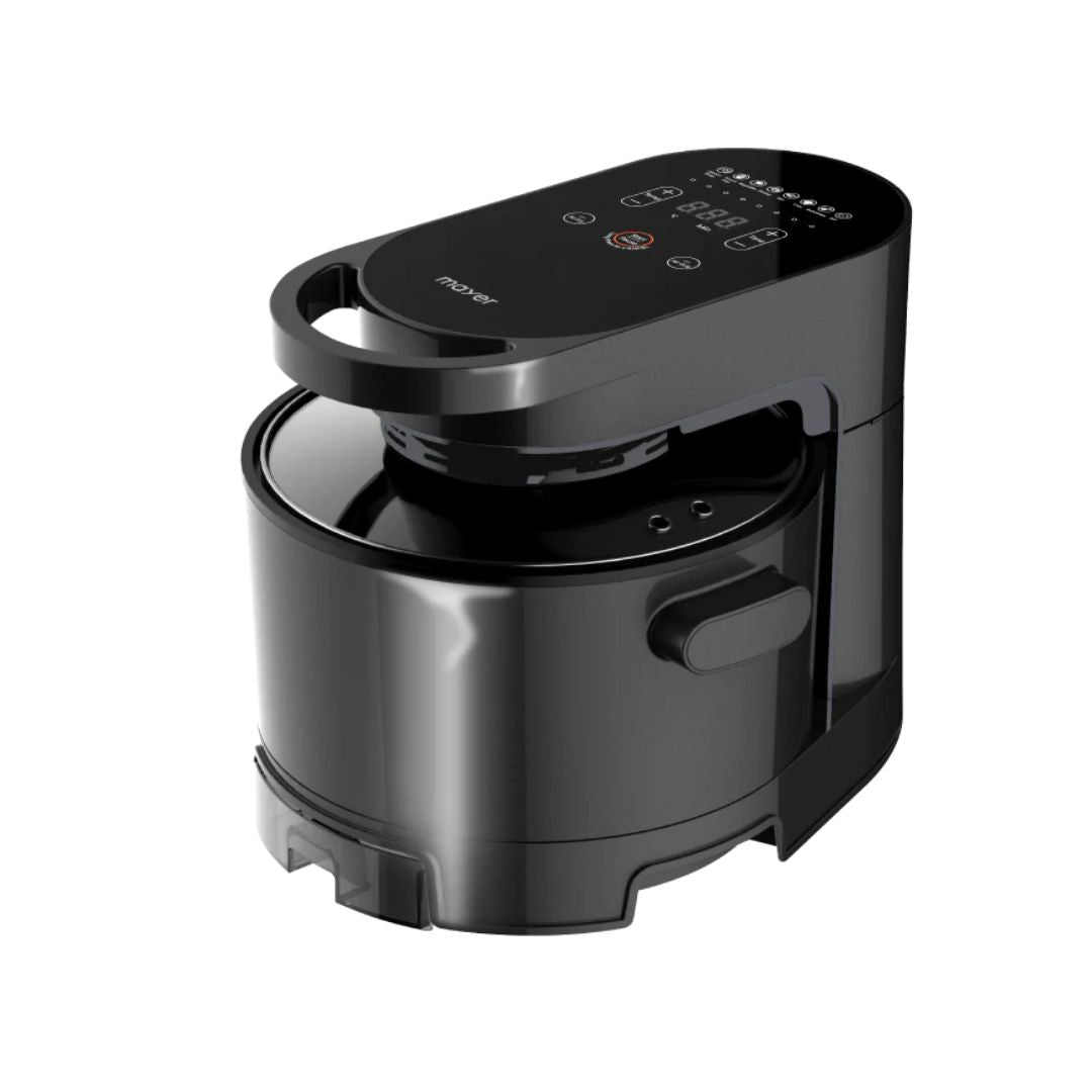 Mayer 2-in-1 Air Fryer & Smokeless BBQ Grill