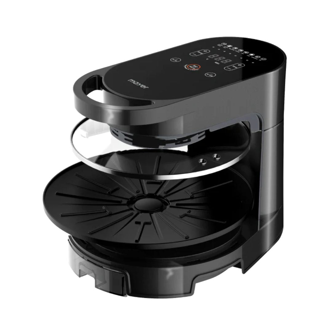 Mayer 2-in-1 Air Fryer & Smokeless BBQ Grill