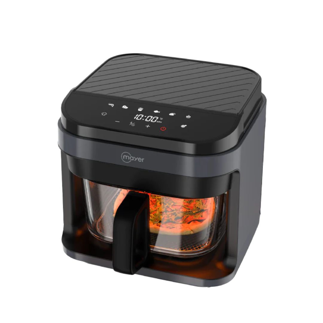 Mayer 5.5L Digital Glass Air Fryer