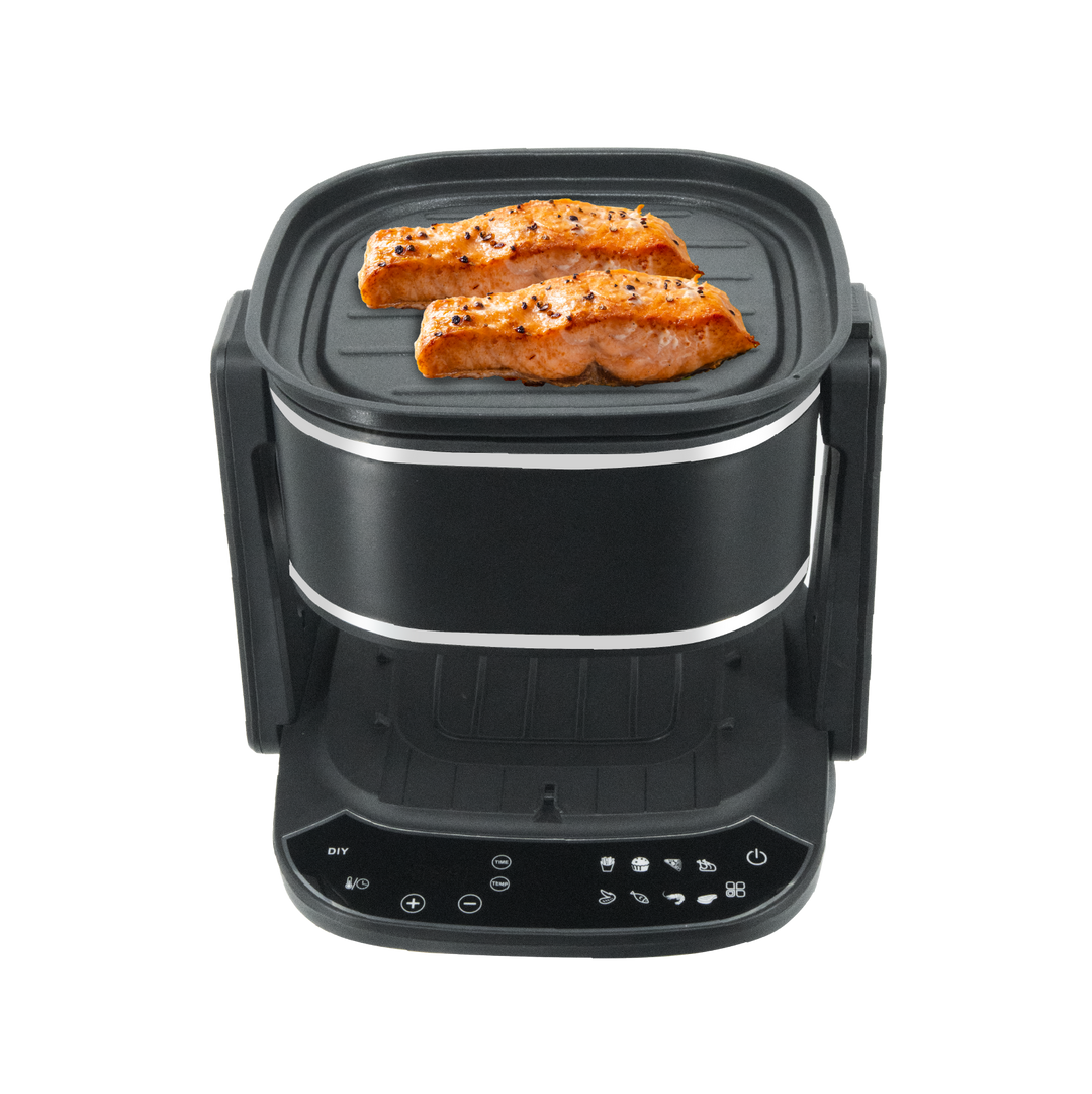 Mayer 4.5L 3-in-1 Glass Air Fryer with Grill - image 4