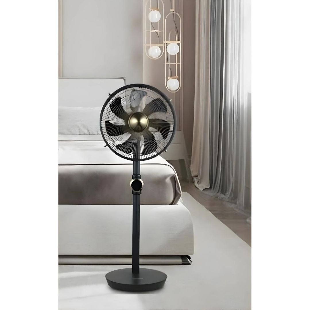 Mistral 12" Metal Stand Fan With Remote