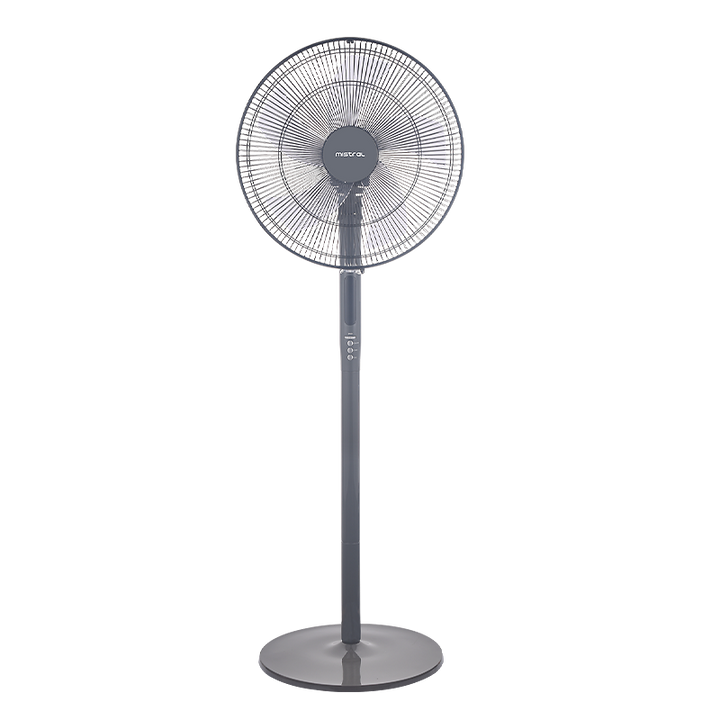 Mistral 16" Stand Fan with Remote Control MSF041R - Dark Grey - image 2