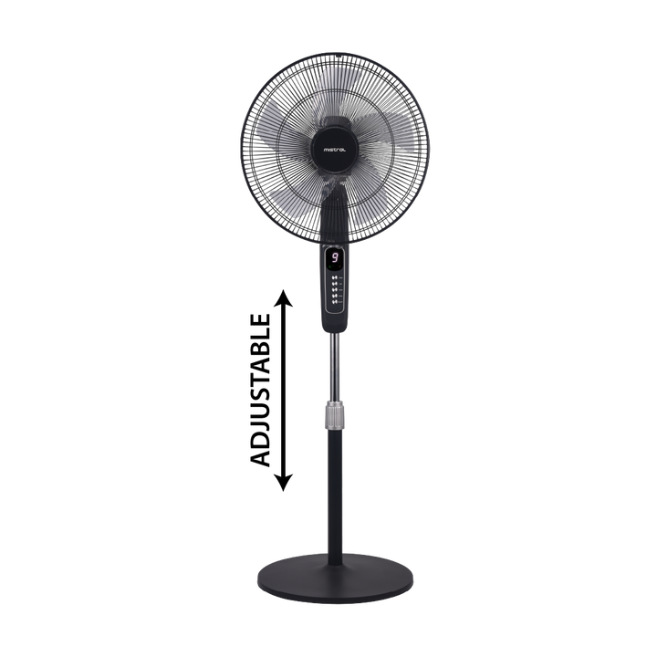 Mistral 16" DC Stand Fan with Remote MSF1666DR - Black