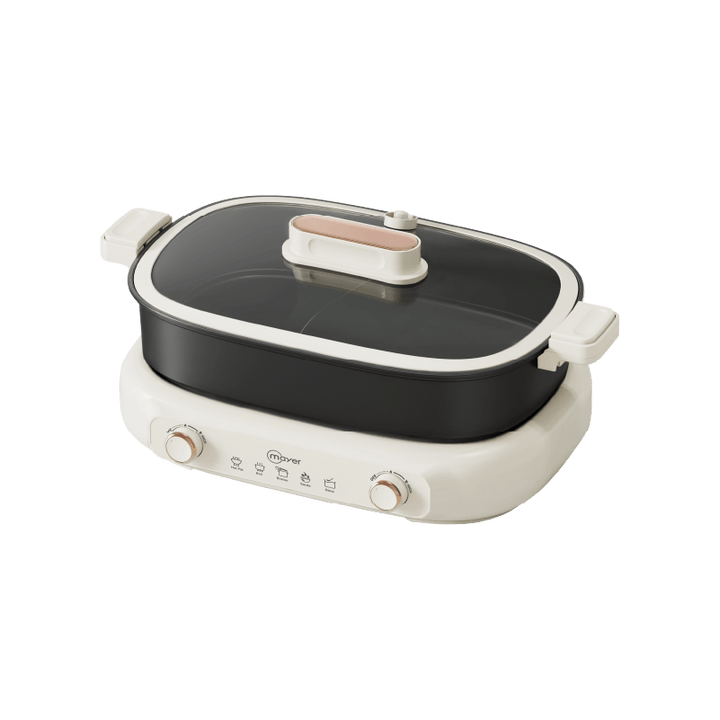 Mayer 7L Yuan Yang Hot Pot (White)