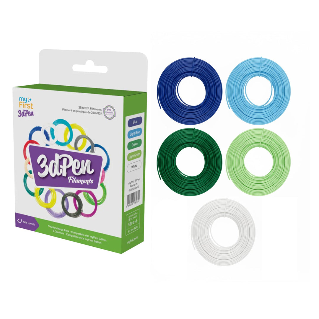 myFirst 3dPen Filaments Cold Color 5 pack