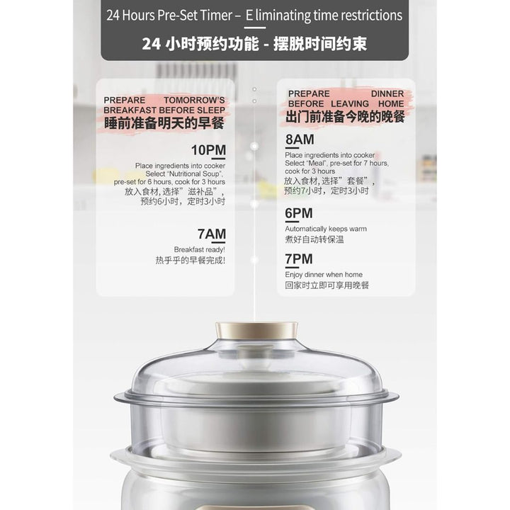 Sona 1.5L Digital Double Boiler