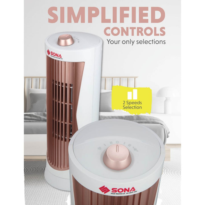 Sona Mini Personal Tower Fan