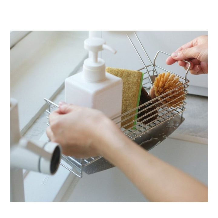 Shimoyama Stainless Steel Sponge Organizer
