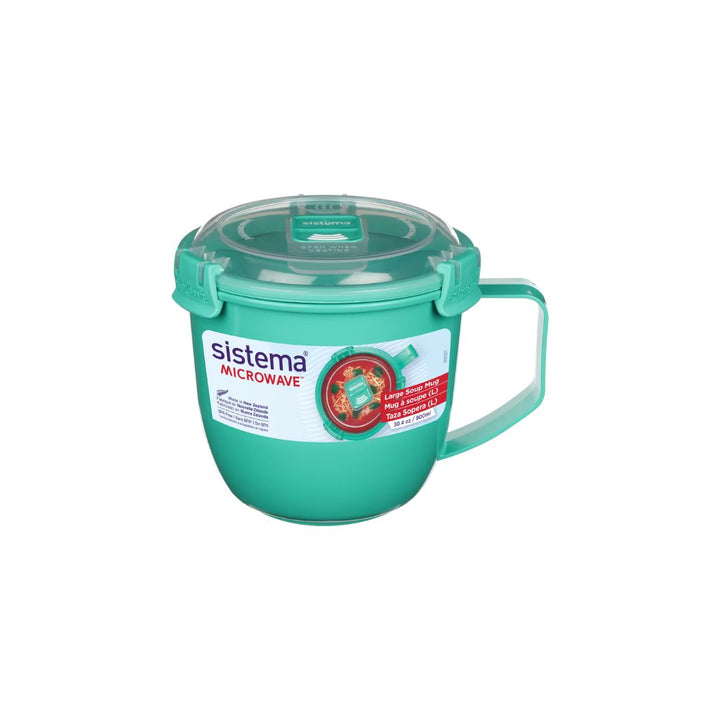 SISTEMA 900ml Microwavable Soup Mug