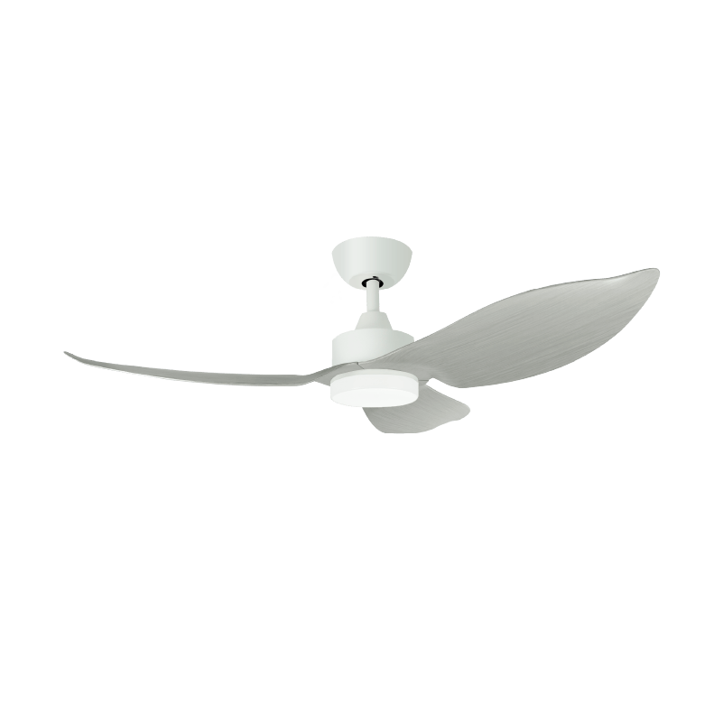 Mistral Ceiling Fan-54", 74W(DC 50W,L 24W) Space54-WH White