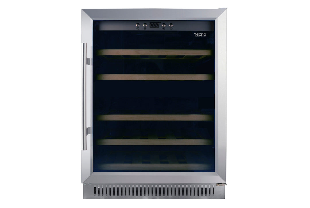 Wine Chiller — Black — 154L, 45 Btls (750ml), 5 ~ 20°C; Single Temp Zone, Anti UV Door