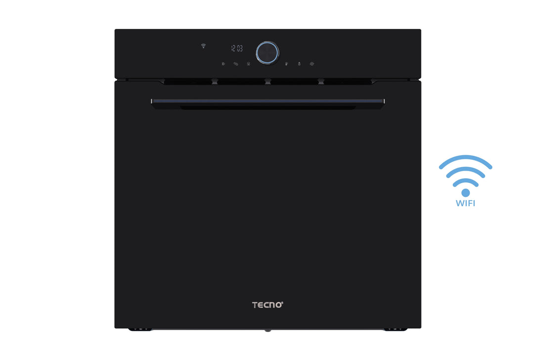 Built-In Oven — Full Black — 75L, 11 Functions, Touch Control, SMART Wifi, 13Amp