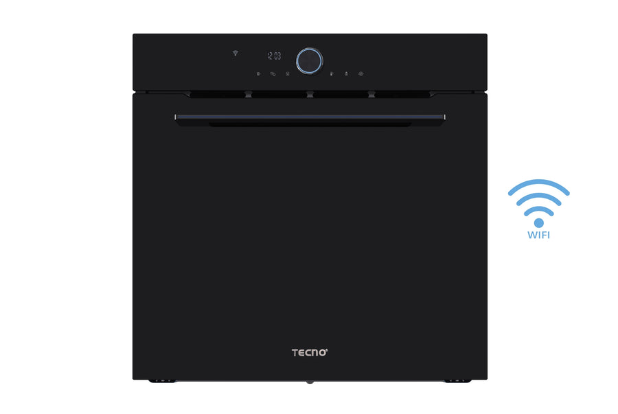 Built-In Oven — Full Black — 75L, 11 Functions, Touch Control, SMART Wifi, 13Amp