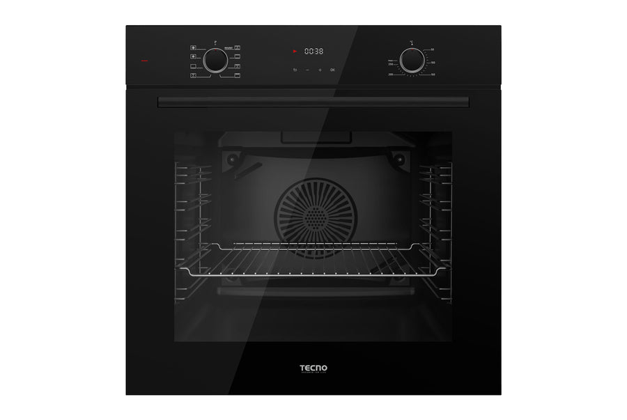 Built-In Oven — Full Black — 73L, 8 Functions, Air fryer, 13Amp
