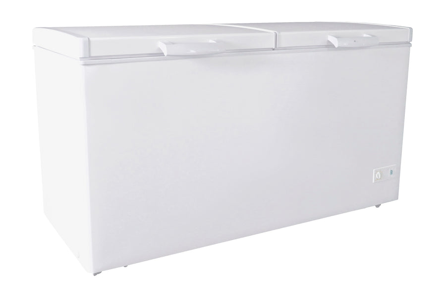 Chest Freezer — White — 450L, Ref Function; Freezer: -18 ~ 0 °C, Refrigerator: 0 ~ 10°C