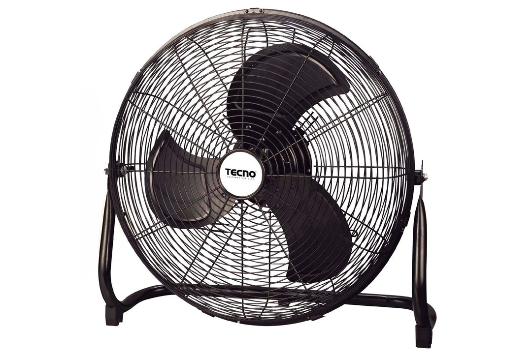 Velocity Fan — Black — 18”, 3 Speed,130W