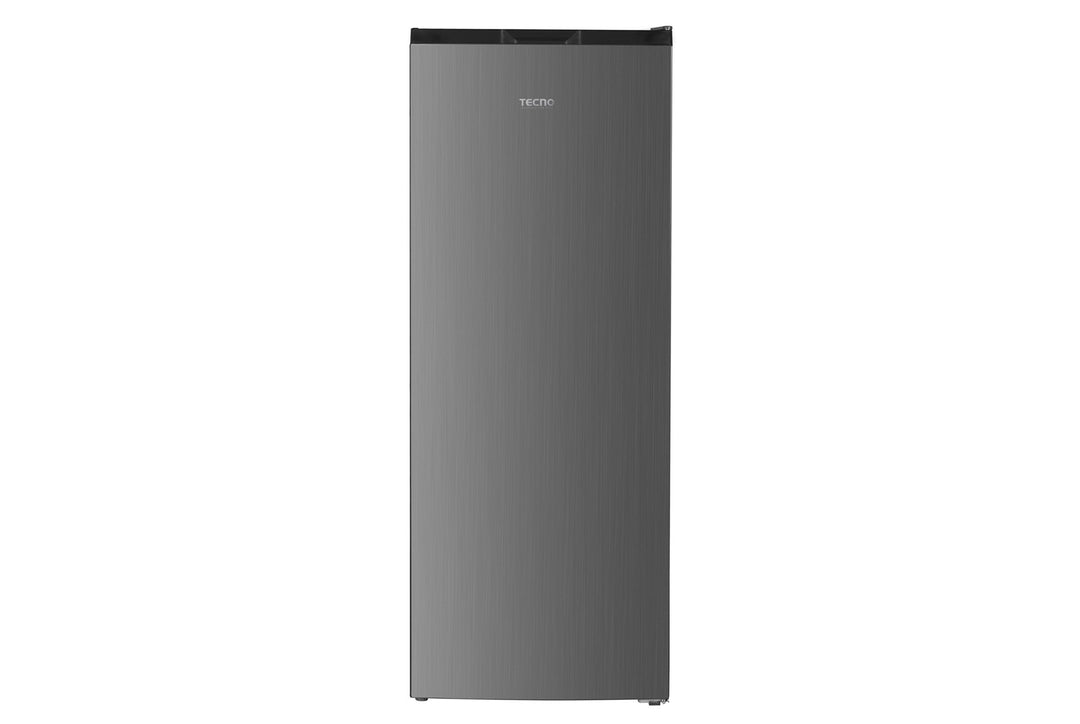 Upright Freezer — S/S look — 161L, Frost Free, Reversible Door; Freezer: -22 ~ -14 °C