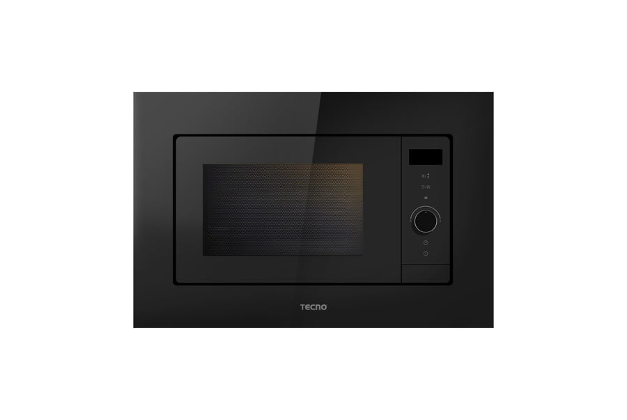 Built-in Microwave Oven with Grill — Full Black — 20L, 700W Microwave, 800W Grill, 13Amp